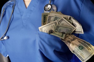 Docs paid cash for breast implant surgery