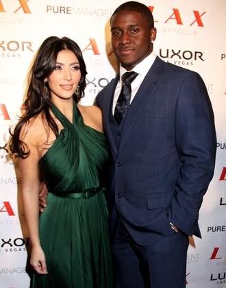 Kim Kardashian and Reggie Bush