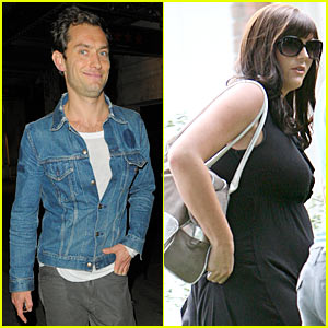 Jude Law and Samantha Burke