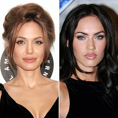Megan Fox and Angelina Jolie