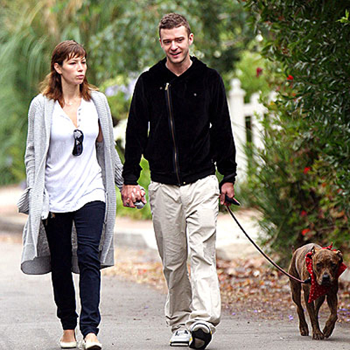 Jessica Biel and Justin Timberlake