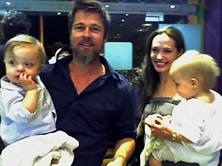 Angelina Jolie and Brad Pitt