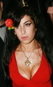 Amy Winehouse Leaky Boobs