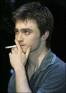 Daniel Radcliffe Smoking