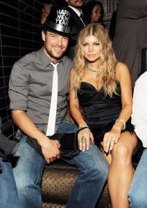 Fergie Josh Duhamel New Years 2009
