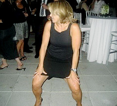 Katie Couric dancing