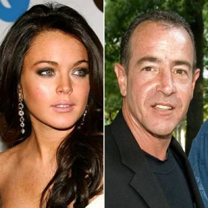 Lindsay and Michael Lohan