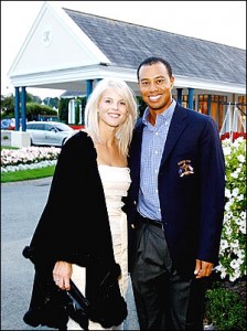 Tiger Woods and Wife