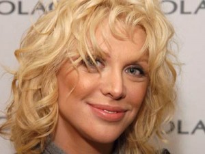 Courtney Love in public