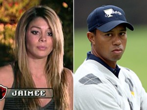 Jaimee Grubbs and Tiger Woods
