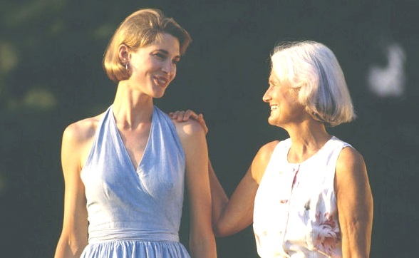 facial aging mothers and daughters